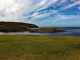 ein blick auf die isle of man im sommer foto