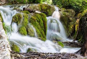 Wasserfälle im Nationalpark Plitvice, Kroatien foto