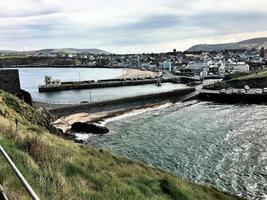 ein blick auf die isle of man im sommer foto