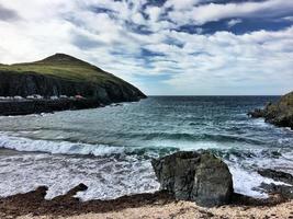 ein blick auf die isle of man im sommer foto