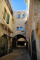 Jerusalem in Israel im Jahr 2019. Ein Blick auf die Straßen von Jerusalem foto