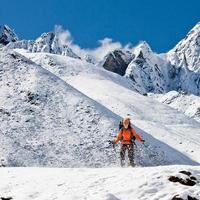 Wandern in den Himalaya-Bergen