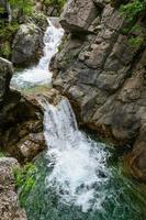 Wasserfall im Olympusgebirge, Griechenland foto