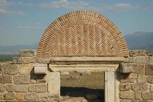 laodicea auf der antiken stadt lycus in denizli, turkiye foto