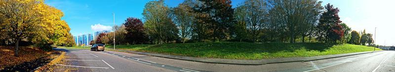 schönste ansicht des britischen öffentlichen parks in england foto