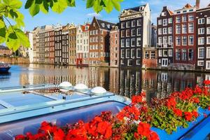 traditionelle holländische Gebäude, Amsterdam foto