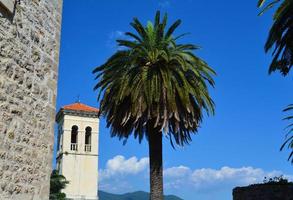 montenegro, kotor.architecture der alten stadt, foto