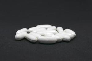 weiße Medizin Tabletten