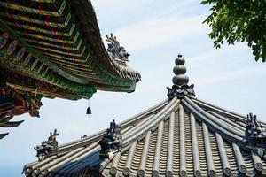 yeosu, südjeolla provinz, südkorea eine tempellandschaft foto