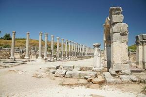 antike stadt perge in antalya, turkiye foto