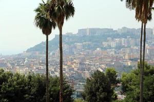 Napoli - Panorama auf die Altstadt