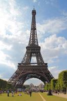 Blick auf den Eiffelturm foto
