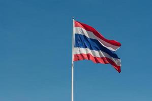Thailand Nationalflagge, Flaggen foto