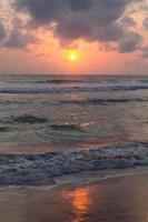 Sonnenuntergang in Sri Lanka foto