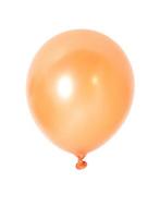 aufblasbarer Ballon isoliert auf weiß foto