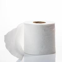 eine Rolle Toilettenpapier.