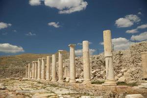 tripolis auf der alten stadt des mäanders in denizli, turkiye foto