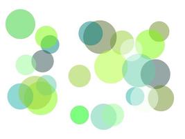abstrakte grüne Kreise mit weißem Hintergrund foto