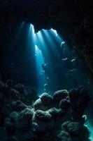 Unterwasserhöhle foto