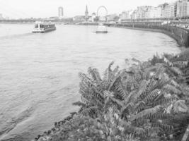 die stadt düsseldorf am rhein foto