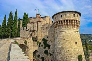 Das Schloss von Brescia, Lombardei, Italien, 2022 foto