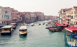 Grand Canal in Venedig, Italien foto