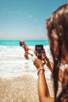 am Strand abhängen foto