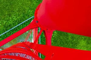 roter turm wachturm leuchtturm architektur in bremerhaven deutschland. foto