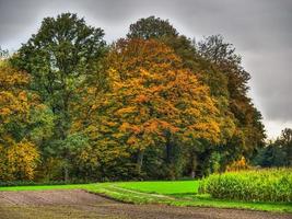 Herbstzeit in Legden Deutschland foto