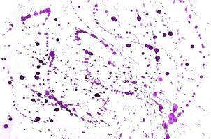 abstraktes Aquarell-Hintergrundbild von gemischten nassen Flecken von violetter Farbe foto
