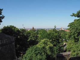 Luftaufnahme von Nürnberg foto