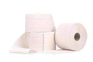 Rollen Toilettenpapier. foto