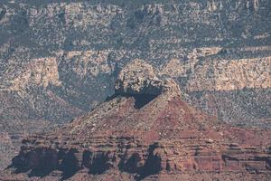 Luftaufnahme der majestätischen Canyons im Grand Canyon National Park foto