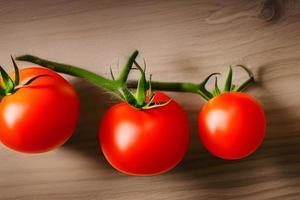 rote Tomatenfrüchte foto