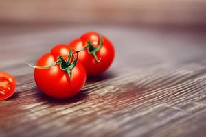 rote Tomatenfrüchte foto