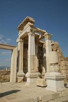 laodicea auf der antiken stadt lycus in denizli, turkiye foto