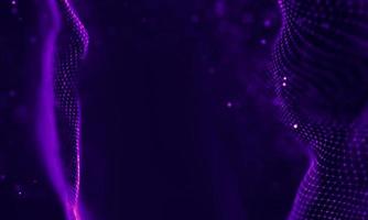 Ultravioletter Galaxienhintergrund. raum hintergrund illustration universum mit nebel. 2018 lila Technologiehintergrund. Konzept der künstlichen Intelligenz foto