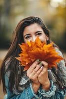 herbstliche lustige Aussicht foto