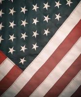 Retro-gestyltes Bild der USA-Flagge