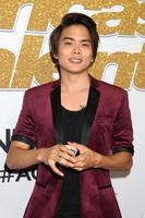 los angeles - aug 14 - shin lim bei the america s got talent staffel 13 live show roter teppich im dolby theatre am 14. august 2018 in los angeles, ca foto