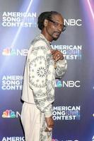 Los Angeles - 11. April - Snoop Dogg beim American Song Contest Week 4 Red Carpet in den Universal Studios am 11. April 2022 in Los Angeles, ca foto