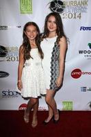 los angeles, sep 3 - caitlin carmichael, bella king bei der eröffnungsnacht des 6. jährlichen burbank international film festivals im amc burbank am 3. september 2014 in burbank, ca foto