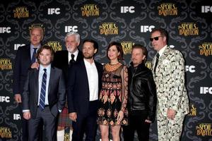 los angeles, 7. jan - tim robbins, haley joel osment, steve tom, tobey maguire, kristen wiig, david spade, will ferrell bei der ifc s die beute von babylon vorführung bei der directors guild of america am 7. januar 2014 in los angeles, ca foto