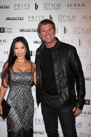 los angeles, 15. oktober - toni lee, winsor harmon bei der sue wong fairies and sirens modenschau am riff am 15. oktober 2014 in los angeles, ca foto