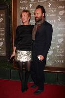 trudie styler und sting kommen am 10. januar 2009 bei der art of elysium 2. jährlichen black tie-charity-gala im vibiana in los angeles, ca, an ©2008 kathy hutchins hutchins photo foto