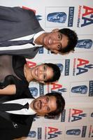 dev patel, freida pinto und anil kapoor bei der ankunft bei den bafta britanniaawards 2009 Century Plaza Hotel Century City, CA 5. November 2009 ©2009 Kathy Hutchins Hutchins Foto