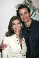 Kristian Alfonso und Matt Cedeno Körpersprache Sportswear Boutique Eröffnung 14700 Ventura Blvd Sherman Oaks, ca. 91403 22. Oktober 1994 ©2008 Kathy Hutchins Hutchins Foto