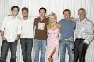 gezeichnet tyler bell, dax griffin william devry, jennifer gareis, winsor harmon und john mccook bold und das schöne fanfrühstück universal sheraton hotel los angeles, ca. 25. aug. 2007 ©2007 kathy hutchins hutchins foto