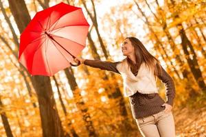 herbstliche lustige Aussicht foto