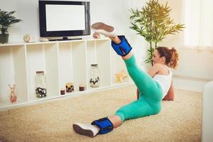 Online-Training zu Hause foto